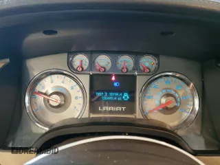 2010 Ford F-150 XL with VIN 1FTFW1EV3AKE70421, listed as a Copart auction lot 55401005 with 136,440 mi miles and Salvage title. Bid and sale history available at DreamBid. Image 9.