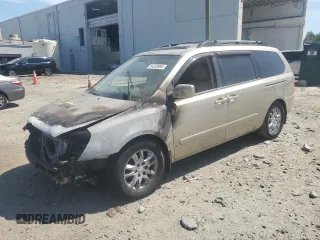 2007 Kia Sedona EX with VIN KNDMB233376157820, listed as a Copart auction lot 54328985 with Not Provided miles and Salvage Title. Bid and sale history available at DreamBid. Image 1.