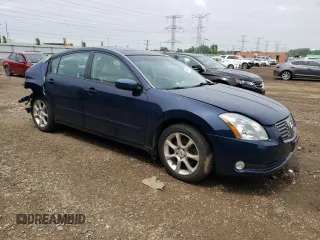 2005 Nissan Maxima 3.5 SL with VIN 1N4BA41E95C857811, listed as a Copart auction lot 54558844 with 0 mi miles and Salvage Title. Bid and sale history available at carsss.com. Image 4.