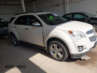 2013 Chevrolet Equinox LTZ z VIN 1GNFLGEK1DZ126333, wystawiony jako IAAI lot #42505688 z przebiegiem 150 709 mil mil oraz . Historia ofert i sprzedaży dostępna na DreamBid. Obrazek 1.