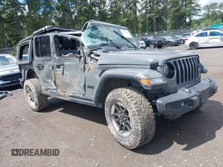 2020 Jeep Wrangler Unlimited Sahara с VIN 1C4HJXEG8LW112903, выставлен на аукционе IAAI как лот 42367591 с пробегом 43 602 миль миль и . История ставок и продаж доступна на DreamBid. Изображение 1.