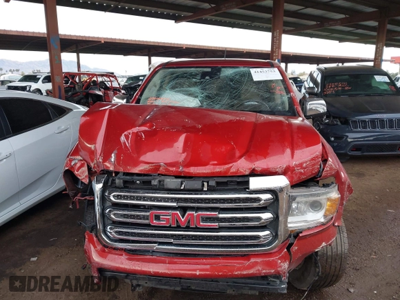 2015 GMC Canyon 2WD SLT with VIN 1GTG5CE39F1225427, listed as a IAAI auction lot 41453753 with 115,801 mi miles. Bid and sale history available at carsss.com. Image 6.