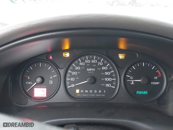2004 Chevrolet Venture Plus with VIN 1GNDU03E14D264055, listed as a IAAI auction lot 41742579 with 258,580 mi miles. Bid and sale history available at carsss.com. Image 7.