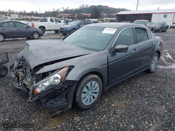 2010 Honda Accord Sdn LX with VIN 1HGCP2F39AA156704, listed as a IAAI auction lot 41565062 with 1 mi miles. Bid and sale history available at carsss.com. Image 2.