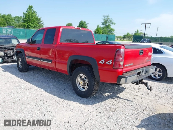 2003 Chevrolet Silverado 2500 LS z VIN 1GCGK29U43Z166595, wystawiony jako IAAI lot #42259952 z przebiegiem 179 831 mil mil oraz . Historia ofert i sprzedaży dostępna na DreamBid. Obrazek 3.
