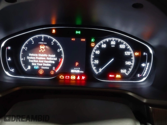 2020 Honda Accord Sport with VIN 1HGCV2F32LA024117, listed as a IAAI auction lot 42500749 with 57,628 mi miles and . Bid and sale history available at DreamBid. Image 7.