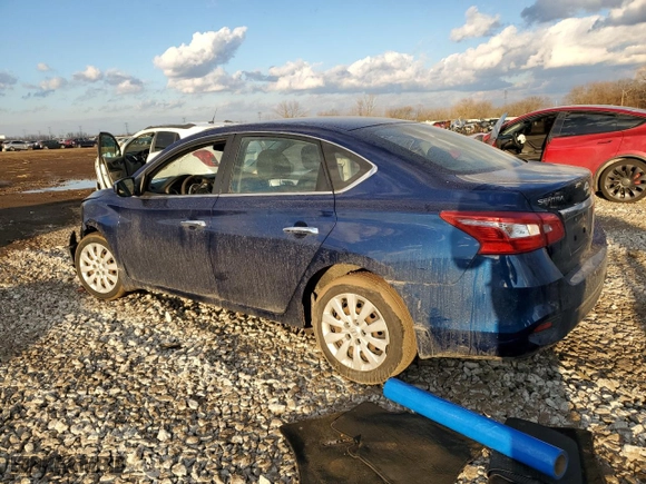 2019 Nissan Sentra S with VIN 3N1AB7AP8KY445343, listed as a Copart auction lot 46794215 with 63,273 mi miles and Salvage Title. Bid and sale history available at carsss.com. Image 2.