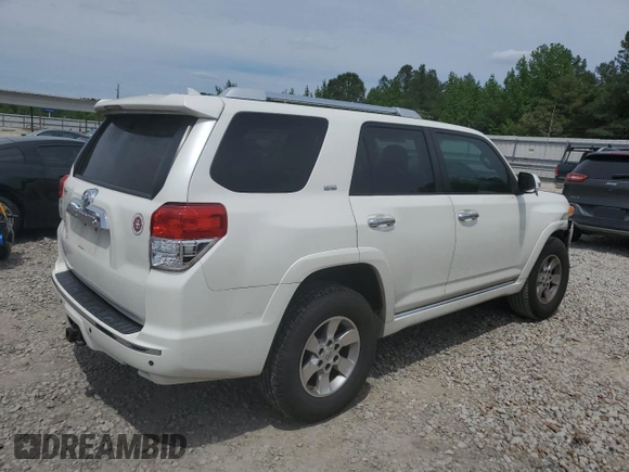 2011 Toyota 4Runner SR5 with VIN JTEZU5JR8B5023002, listed as a Copart auction lot 54483655 with 202,976 mi miles and Salvage title. Bid and sale history available at DreamBid. Image 3.