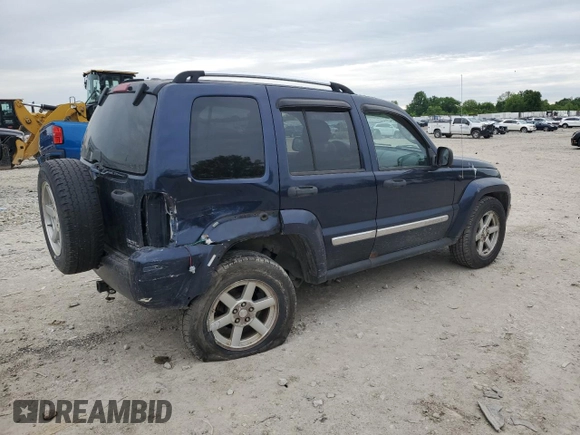 2006 Jeep Liberty Limited с VIN 1J4GL58KX6W210534, выставлен на аукционе Copart как лот 58371995 с пробегом 135 440 миль миль и Списание • Salvage title. История ставок и продаж доступна на DreamBid. Изображение 3.