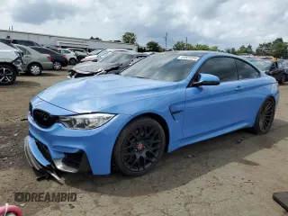 2015 BMW M4 with VIN WBS3R9C57FK332148, listed as a Copart auction lot 64934594 with 72,669 mi miles and Salvage Title. Bid and sale history available at carsss.com. Image 1.