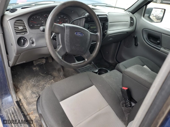 2009 Ford Ranger XL with VIN 1FTYR10D99PA43757, listed as a Copart auction lot 87155244 with 61,534 mi miles and Clean Title. Bid and sale history available at carsss.com. Image 8.