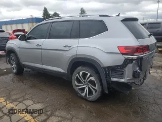 2022 Volkswagen Atlas SEL with VIN 1V2BR2CA8NC534303, listed as a Copart auction lot 57962305 with 40,401 mi miles and Salvage title. Bid and sale history available at DreamBid. Image 2.