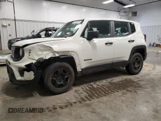 2019 Jeep Renegade Sport with VIN ZACNJBAB2KPK88290, listed as a Copart auction lot 47920785 with 82,672 mi miles and Salvage title. Bid and sale history available at DreamBid. Image 1.