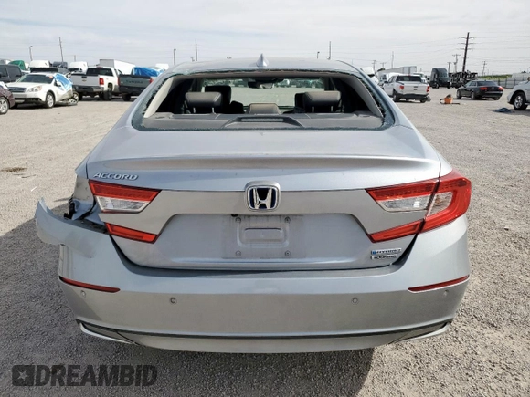 2022 Honda Accord Touring с VIN 1HGCV3F96NA004045, выставлен на аукционе Copart как лот 57128385 с пробегом Не указан миль и Списание • Salvage title. История ставок и продаж доступна на DreamBid. Изображение 6.