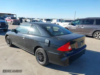 2004 Honda Civic VP with VIN 1HGEM22154L048837, listed as a IAAI auction lot 41734394 with 1 mi miles. Bid and sale history available at carsss.com. Image 3.