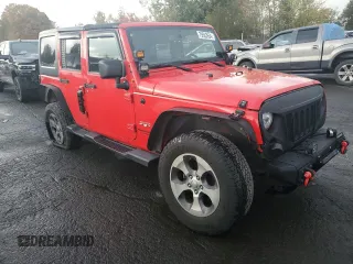 2018 Jeep Wrangler JK Unlimited Sahara with VIN 1C4HJWEG2JL923346, listed as a Copart auction lot 79563654 with 88,432 mi miles and Salvage Title. Bid and sale history available at carsss.com. Image 4.