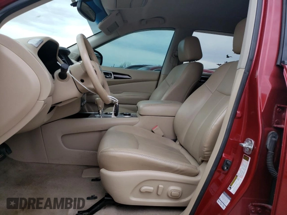 2014 Nissan Pathfinder SL with VIN 5N1AR2MM5EC607497, listed as a Copart auction lot 47572845 with 136,762 mi miles and Salvage title. Bid and sale history available at DreamBid. Image 7.