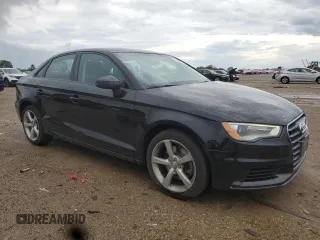 2015 Audi A3 Premium with VIN WAUACGFF9F1061797, listed as a Copart auction lot 61190735 with 78,951 mi miles and Salvage title. Bid and sale history available at DreamBid. Image 4.