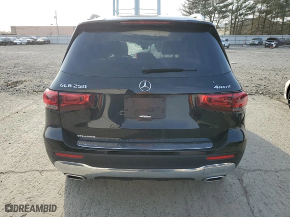 2023 Mercedes-Benz GLB with VIN W1N4M4HB9PW267866, listed as a Copart auction lot 48229185 with 14,607 mi miles and Salvage Title. Bid and sale history available at carsss.com. Image 6.