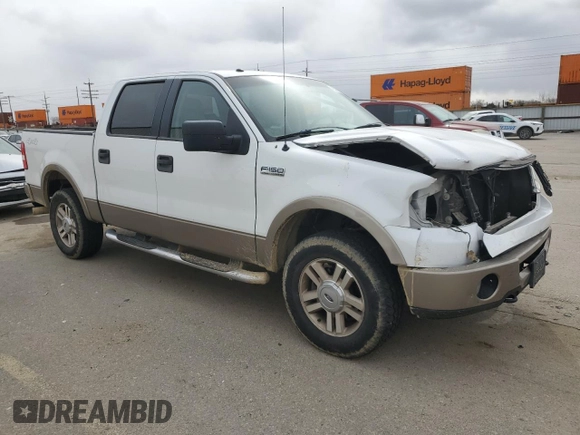 2006 Ford F-150 XLT with VIN 1FTPW14506KE04373, listed as a Copart auction lot 49328575 with 199,949 mi miles and Salvage Title. Bid and sale history available at carsss.com. Image 4.