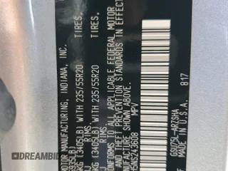 2022 Toyota Highlander XSE z VIN 5TDLZRBH5NS243608, wystawiony jako Copart lot #52308195 z przebiegiem 98 398 mil mil oraz Szkoda całkowita • Salvage title. Historia ofert i sprzedaży dostępna na DreamBid. Obrazek 12.