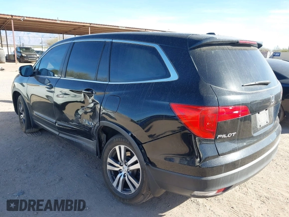 2017 Honda Pilot EX-L with VIN 5FNYF6H54HB063619, listed as a IAAI auction lot 41545415 with Not Provided miles and . Bid and sale history available at DreamBid. Image 3.