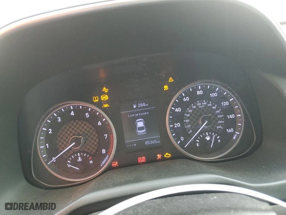 2019 Hyundai Elantra SEL with VIN 5NPD84LFXKH476330, listed as a Copart auction lot 50685455 with 85,365 mi miles and Non Repairable. Bid and sale history available at carsss.com. Image 9.