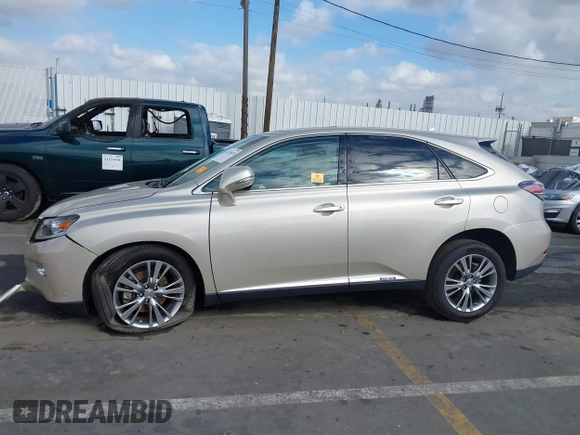 2013 Lexus RX 450h with VIN JTJZB1BAXD2411605, listed as a IAAI auction lot 41528654 with Not Provided miles. Bid and sale history available at carsss.com. Image 13.