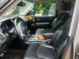 2012 Infiniti QX56 7-passenger with VIN JN8AZ2NE7C9015769, listed as a Copart auction lot 61275105 with 164,342 mi miles and Clean title. Bid and sale history available at DreamBid. Image 5.