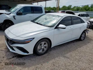 2024 Hyundai Elantra SE with VIN KMHLL4DG6RU851739, listed as a Copart auction lot 58373805 with 7,641 mi miles and Clean title. Bid and sale history available at DreamBid. Image 1.