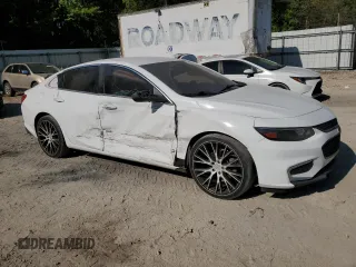 2016 Chevrolet Malibu LS with VIN 1G1ZB5ST0GF348810, listed as a Copart auction lot 52952965 with 106,050 mi miles and Salvage Title. Bid and sale history available at DreamBid. Image 4.