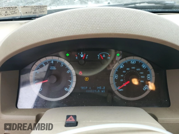 2010 Ford Escape Limited with VIN 1FMCU0EGXAKA03092, listed as a Copart auction lot 61094785 with 114,884 mi miles and Salvage title. Bid and sale history available at DreamBid. Image 9.