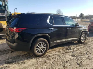 2022 Chevrolet Traverse LT Leather with VIN 1GNERHKW4NJ133767, listed as a Copart auction lot 85268164 with 56,951 mi miles and Salvage Title. Bid and sale history available at carsss.com. Image 3.