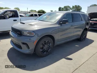 2024 Dodge Durango GT Plus with VIN 1C4RDHDGXRC246471, listed as a Copart auction lot 57293045 with Not provided miles and Salvage title. Bid and sale history available at DreamBid. Image 1.