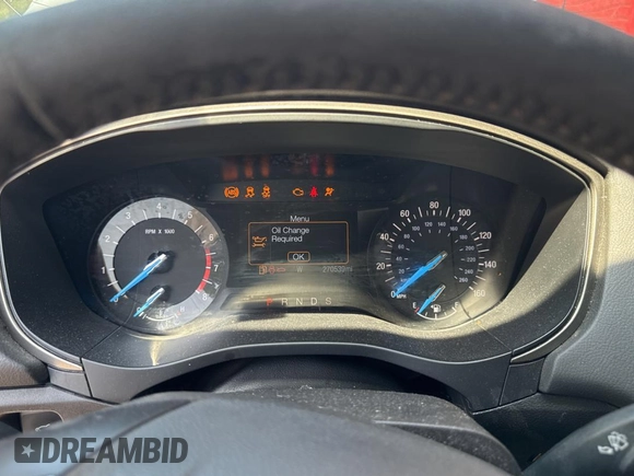 2014 Ford Fusion SE with VIN 3FA6P0HD3ER259110, listed as a Copart auction lot 55998455 with 270,539 mi miles and Clean Title. Bid and sale history available at DreamBid. Image 8.