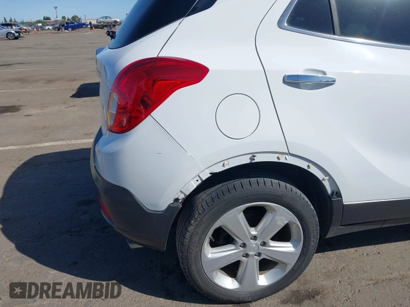 2016 Buick Encore Convenience with VIN KL4CJFSB8GB717640, listed as a IAAI auction lot 41915624 with 116,762 mi miles. Bid and sale history available at carsss.com. Image 18.
