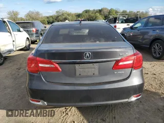 2014 Acura RLX with VIN JH4KC1F37EC004123, listed as a Copart auction lot 76392104 with 195,906 mi miles and Salvage Title. Bid and sale history available at carsss.com. Image 6.