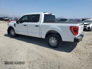 2021 Ford F-150 XL with VIN 1FTFW1CD3MFA73346, listed as a Copart auction lot 53357055 with 46,000 mi miles and Salvage title. Bid and sale history available at DreamBid. Image 2.