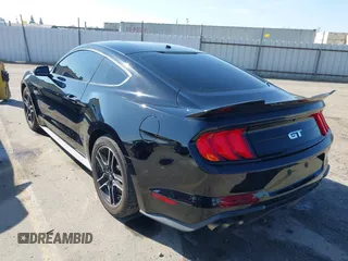 2019 Ford Mustang GT with VIN 1FA6P8CF5K5181483, listed as a IAAI auction lot 42012641 with 23,317 mi miles. Bid and sale history available at carsss.com. Image 3.