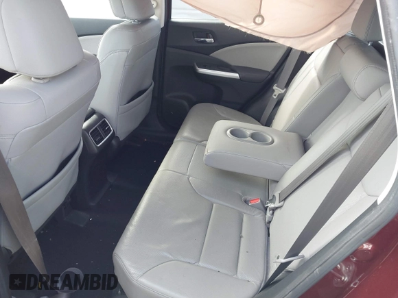 2015 Honda CR-V EX-L with VIN 2HKRM4H71FH662945, listed as a IAAI auction lot 41665393 with 123,278 mi miles. Bid and sale history available at carsss.com. Image 8.
