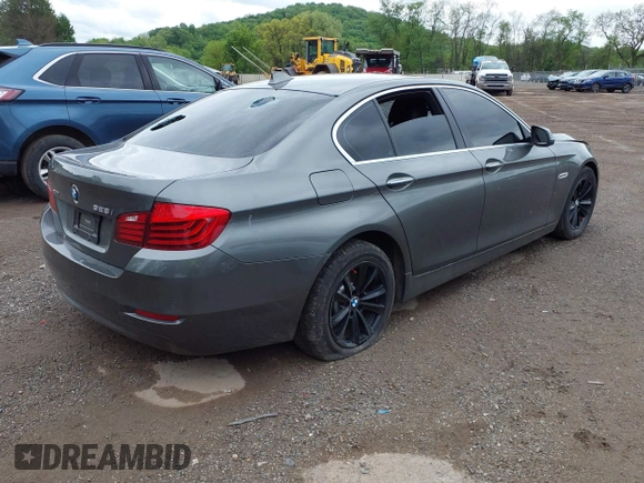 2015 BMW 5 Series 528i xDrive with VIN WBA5A7C5XFD624597, listed as a IAAI auction lot 42230465 with 78,482 mi miles and . Bid and sale history available at DreamBid. Image 4.