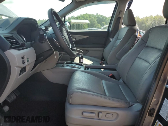 2022 Honda Ridgeline RTL-E with VIN 5FPYK3F72NB000908, listed as a Copart auction lot 65631535 with 35,796 mi miles and Salvage title. Bid and sale history available at DreamBid. Image 7.