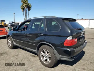 2004 BMW X5 3.0i with VIN 5UXFA135X4LU44087, listed as a Copart auction lot 78683484 with 184,510 mi miles and Salvage Title. Bid and sale history available at carsss.com. Image 2.