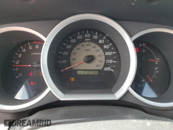 2006 Toyota Tacoma with VIN 5TEUU42N26Z314358, listed as a Copart auction lot 50808945 with 210,756 mi miles and Salvage Title. Bid and sale history available at carsss.com. Image 9.