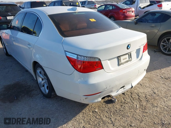 2008 BMW 5 Series 528i with VIN WBANU53558CT19352, listed as a IAAI auction lot 41725065 with Not Provided miles and . Bid and sale history available at carsss.com. Image 6.