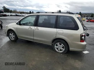 2005 Mazda MPV LX z VIN JM3LW28A950550462, wystawiony jako Copart lot #43802205 z przebiegiem 179 837 mil mil oraz Szkoda całkowita • Salvage title. Historia ofert i sprzedaży dostępna na DreamBid. Obrazek 2.
