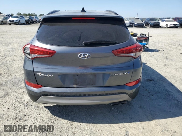 2017 Hyundai Tucson Sport z VIN KM8J33A28HU371193, wystawiony jako Copart lot #59004765 z przebiegiem 186 180 mil mil oraz Czysty tytuł • Clean title. Historia ofert i sprzedaży dostępna na DreamBid. Obrazek 6.