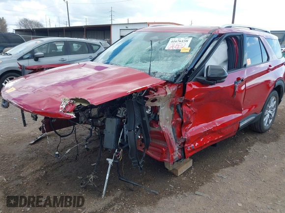 2025 Ford Explorer with VIN 1FMUK7HH2SGA66909, listed as a IAAI auction lot 41676158 with Not provided miles and . Bid and sale history available at DreamBid. Image 6.
