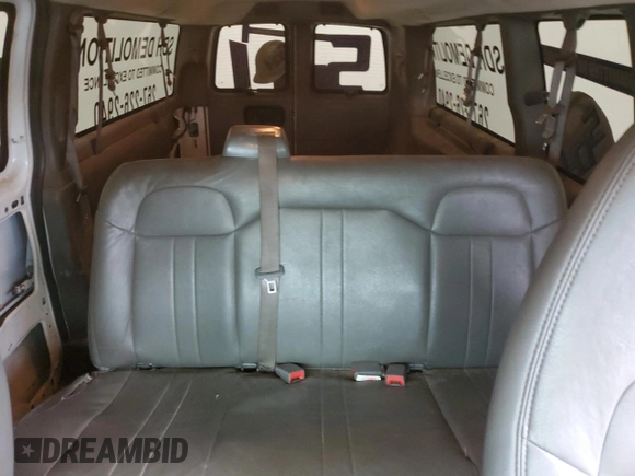 2014 Chevrolet Express Passenger 1LS with VIN 1GAZGZFAXE1105162, listed as a Copart auction lot 72773154 with 97,950 mi miles and Salvage title. Bid and sale history available at DreamBid. Image 10.