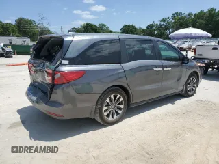 2023 Honda Odyssey EX-L z VIN 5FNRL6H67PB059729, wystawiony jako Copart lot #54408105 z przebiegiem 67 998 mil mil oraz Szkoda całkowita • Salvage title. Historia ofert i sprzedaży dostępna na DreamBid. Obrazek 3.